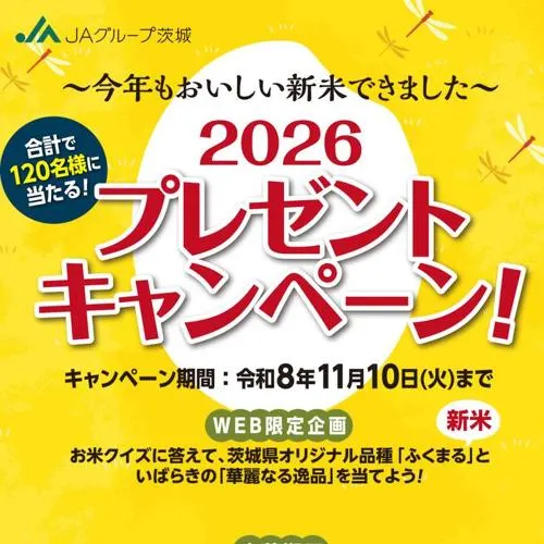 「ふくまる」新米、華麗なる逸品　120名 2026年11月10日締切 の懸賞イメージ