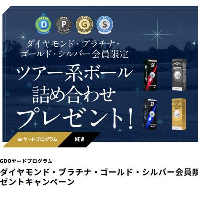 ゴルフボール詰め合わせセット　24名 2026年4月21日締切 の懸賞イメージ